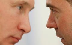 Владимир Путин и Дмитрий Медведев © РИА Новости, Дмитрий Астахов