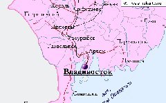 Владивосток на карте © nakarte.ru