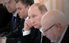 В.Путин на заседании СПЧ © РИА Новости, Михаил Климентьев