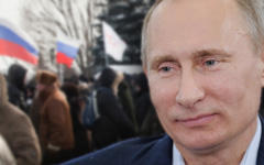 Митинг в поддержку Путина