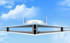 Концептуальный рисунок сверхзвукового биплана (изображение с сайта web.mit.edu)
