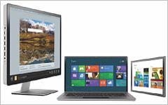 Windows 8 можно использовать на обширном спектре оборудования