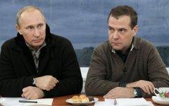 Владимир Путин и Дмитрий Медведев © РИА Новости, Екатерина Штукина