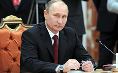 Владимир Путин на заседании Совета глав государств СНГ. Фото с сайта kremlin.ru