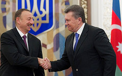 Ильхам Алиев и Виктор Янукович. Фото с сайта president.gov.ua