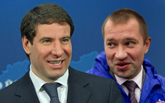 Михаила Юревича и Алексей Выборнов. Коллаж © KM.RU