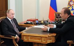 Владимир Путин и Михаил Мень © РИА Новости