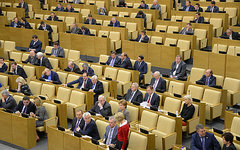 Депутаты на заседании Госдумы РФ © РИА Новости, Владимир Федоренко