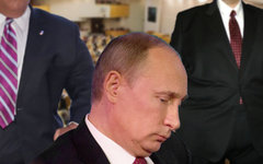 Владимир Путин. Коллаж © KM.RU