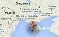 Место будущего порта. Изображение сервиса Google Maps