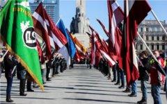 Шествие легионеров CC. Фото с сайта visulatvijai.lv
