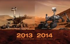 Opportunity и Curiosity. Фото с сайта nasa.gov