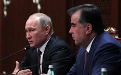Владимир Путин и Эмомали Рахмон © РИА Новости, Михаил Климентьев