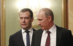 Дмитрий Медведев и Владимир Путин © РИА Новости, Дмитрий Астахов