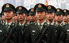 Китайские военные. Фото с сайта chinamil.com.cn