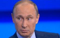 Владимир Путин. Кадр телеканала «Россия 24»