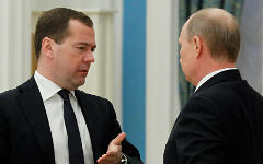 Дмитрий Медведев и Владимир Путин © РИА Новости, Дмитрий Астахов