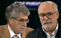 Леонид Гозман и Никита Михалков. Коллаж © KM.RU