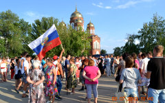 Народный сход в Пугачеве © РИА Новости, пресс-служба администрации города