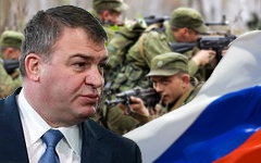 Анатолий Сердюков. Коллаж © KM.RU
