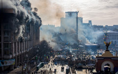 Ситуация в центре Киева 19 февраля © РИА Новости, Андрей Стенин