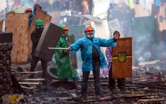 Сторонники оппозиции на Майдане © РИА Новости, Андрей Стенин