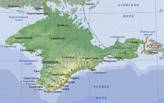 Карта Крыма
