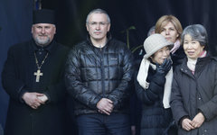 Михаил Ходорковский на Майдане © РИА Новости, Максим Марусенко
