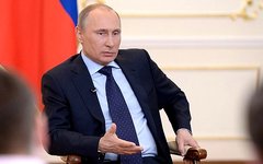 Владимир Путин. Фото с сайта kremlin.ru