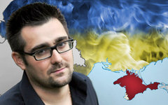 Платон Беседин. Коллаж © KM.RU