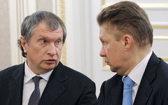 Игорь Сечин и Алексей Миллер © РИА Новости, Яна Лапикова