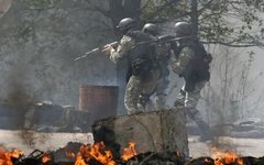 Славянск. Фото пользователя Твиттер ‏@sernaum