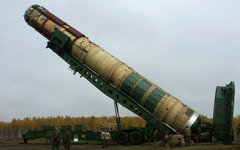Ракетный комплекс Р-36М. Фото с сайта kapyar.ru