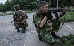 Бойцы ополчения © РИА Новости, Андрей Стенин
