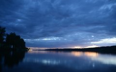 Закат солнца над Волгой в Плесе © РИА Новости, Екатерина Чеснокова