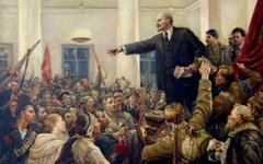 Картина «Ленин провозглашает советскую власть»