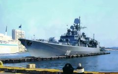 Фрегат «Гетман Сагайдачный». Фото с сайта wikimedia.org
