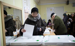 Выборы президента РФ © KM.RU, Кирилл Зыков