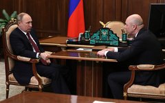 Владимир Путин и Антон Силуанов