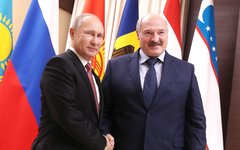Владимир Путин и Александр Лукашенко. Фото с сайта kremlin.ru