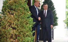 Встреча Дональда Трампа с Шавкатом Мирзиеевым. Фото с сайта whitehouse.gov