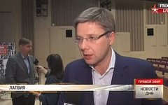 Нил Ушаков. Стоп-кадр из телепередачи