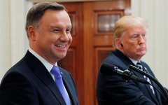Анджей Дуда и Дональд Трамп