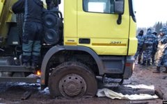 Росгвардия блокировала Шиес при подвозе топлива для мусорного полигона