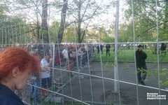 В Екатеринбурге прошли беспорядки на месте строительства храма Екатерины