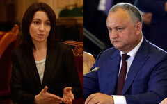 Майя Санду и Игорь Додон