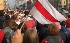 © KM.RU, Стоп-кадры из видеотрансляции Tut.by