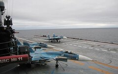 Су-33 на палубе «Адмирал флота Советского Союза Кузнецов»