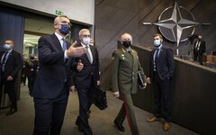 Александр Фомин, Александр Грушко и Йенс Столтенберг