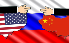 Карта конфликта Китая и США